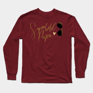 Superheld Papa Long Sleeve T-Shirt